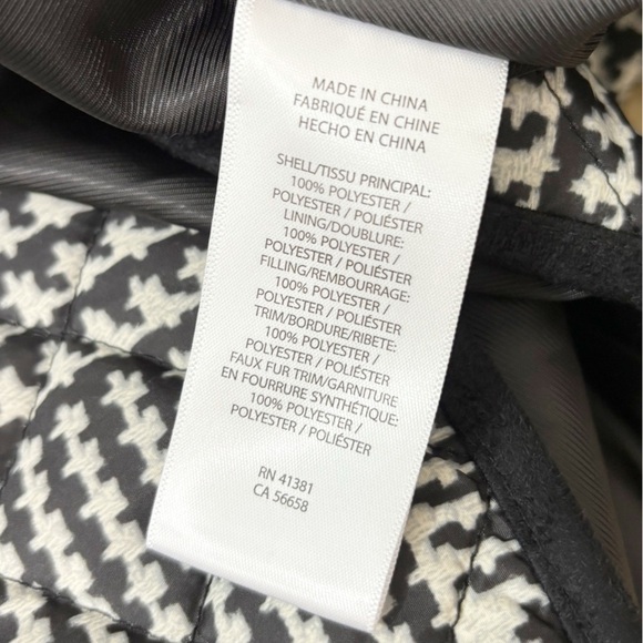 Lauren Ralph Lauren Plaid Quilted Sherpa Collar Button Down Jacket Size Large - Picture 15 of 16